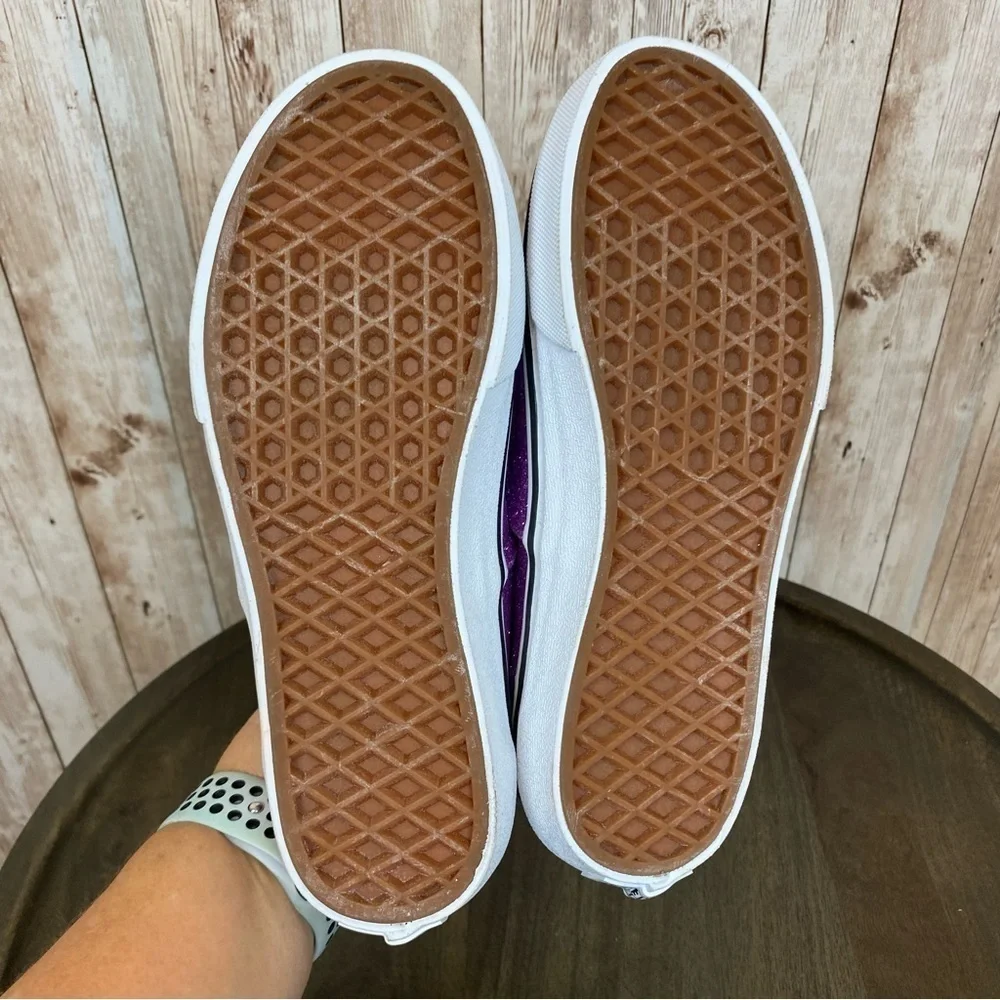 Vans Authentic Glitter Sneakers Size 3 Kids